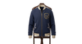 Harrington Club Bomber – Navy & Cream Edition